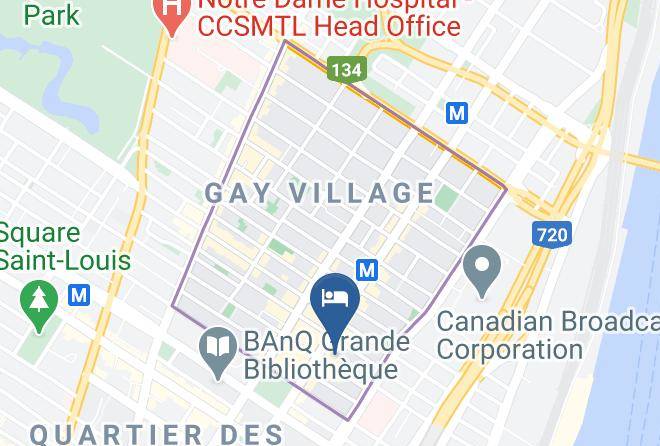 Montreal - Hotel St Andre Maps