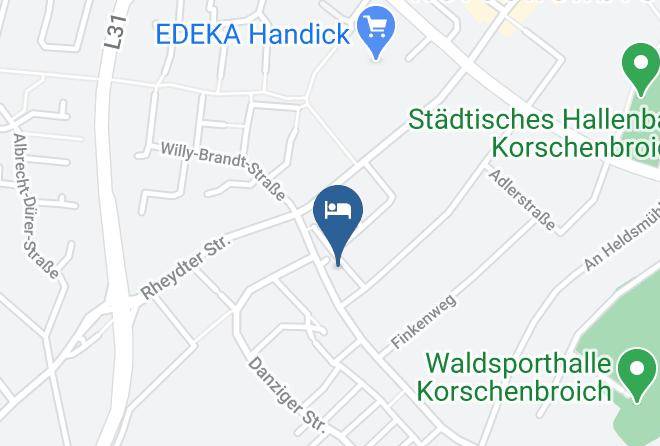 Hotel St Andreas Map
