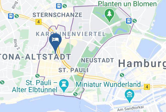 Hotel St Annen Map