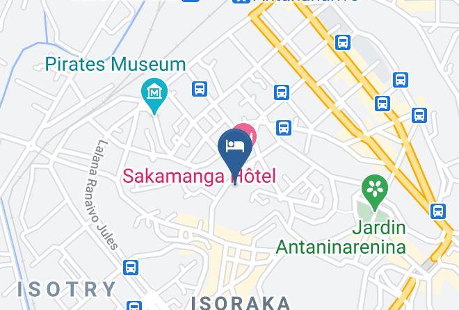 Hotel St Antoine Map