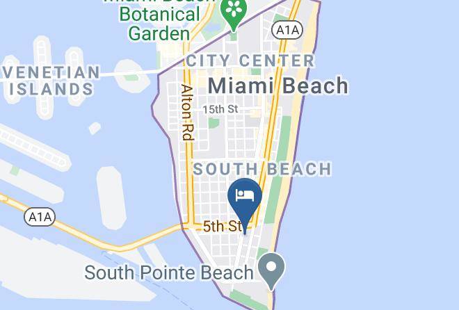 Hotel St Augustine Map