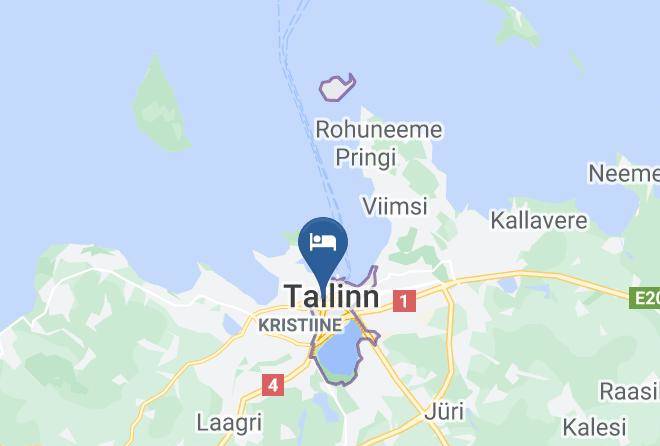 Tallinn - Hotel St Barbara Maps