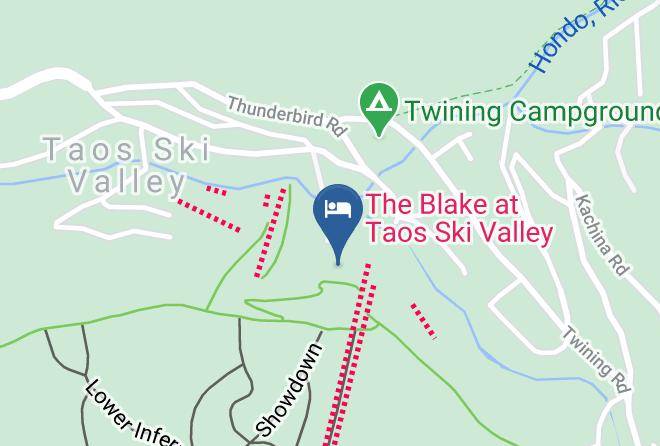 Taos - Hotel St Bernard Maps