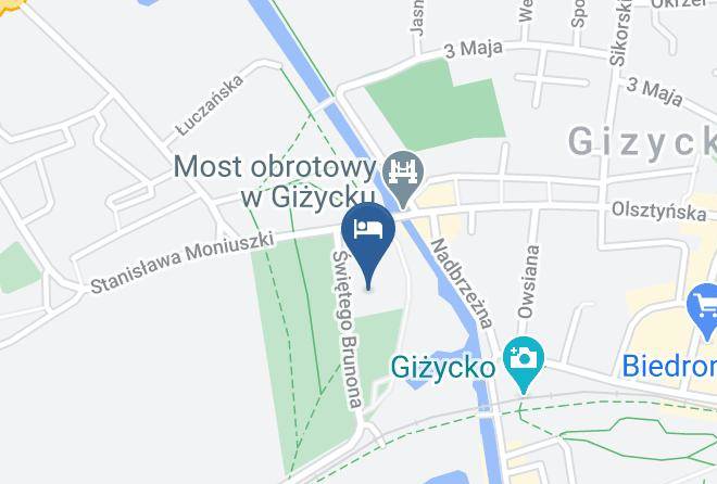 Gizycki - Hotel Zamek Gizycko Maps