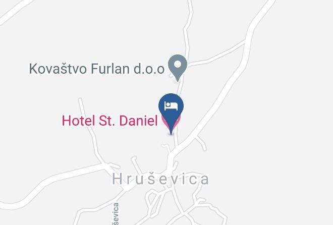 Komen - Hotel St Daniel Maps
