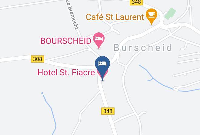 Bourscheid - Hotel St Fiacre Maps