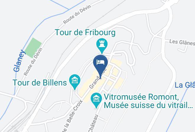 La Glane - Hotel St Georges Maps