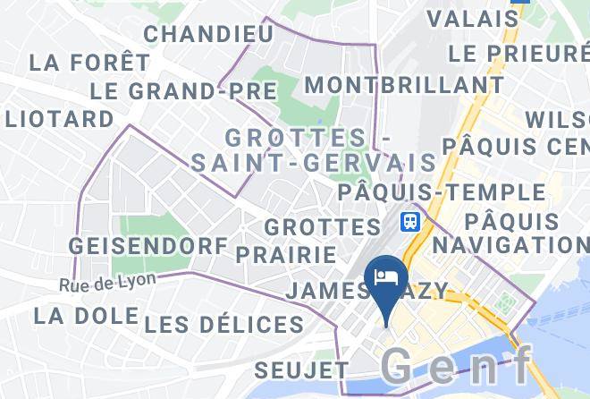 Geneva - Hotel St Gervais Maps