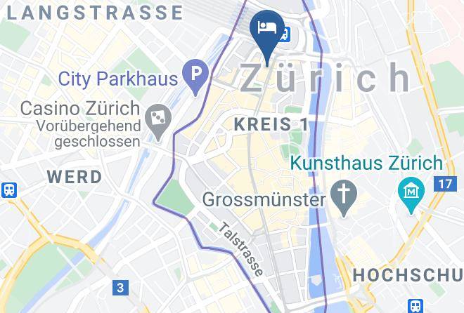 Zurich - Hotel St Gotthard Maps