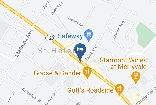 Napa - Hotel St Helena Maps