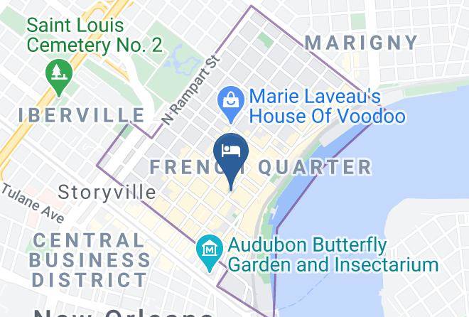 Orleans Par - Hotel St Helene Maps