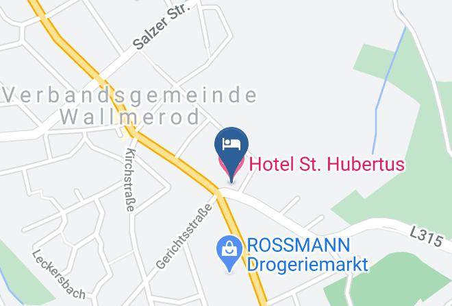 Westerwaldkreis - Hotel St Hubertus Maps