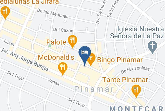 Pinamar - Hotel St James Maps