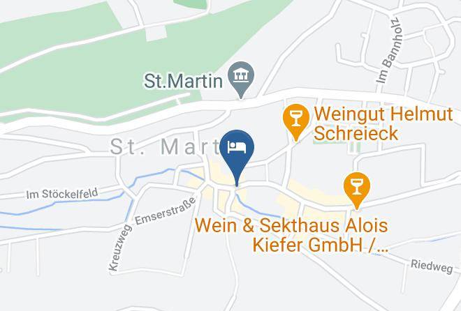 Sudliche Weinstrasse - St Martiner Castell Maps