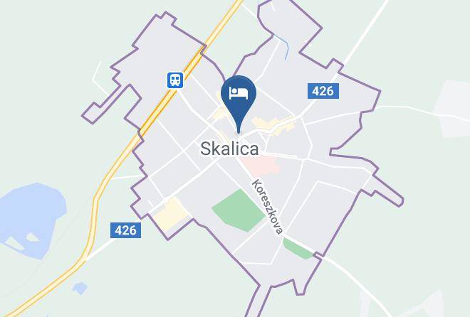 Skalica - Hotel St Michael Maps