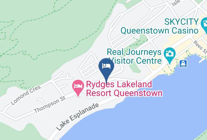 Queenstown Lakes - Hotel St Moritz Queenstown Mgallery Maps