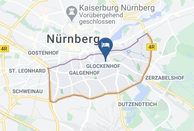 Nuremberg - Hotel St Peter Maps