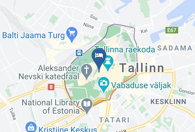 Tallinn - Hotel St Petersbourg Maps
