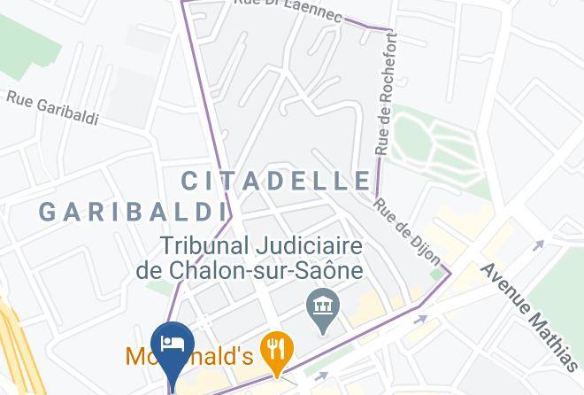 Saone Et Loire - Hotel Restaurant Saint Regis Maps