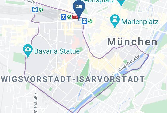 Munich District - Hotel Stachus Maps