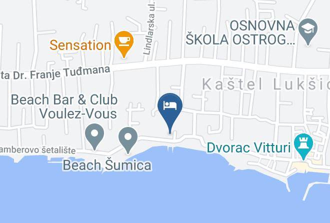 Kastela - Hotel Stacija Maps