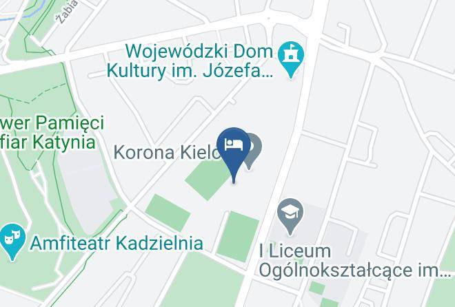 Kielce - Hotel Stadion Maps