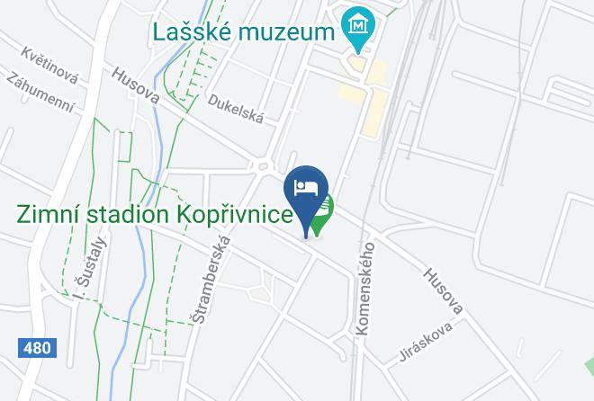 Novy Jicin - Hotel Stadion Maps
