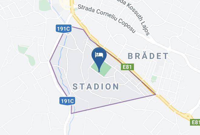Zalau - Hotel Stadion Maps