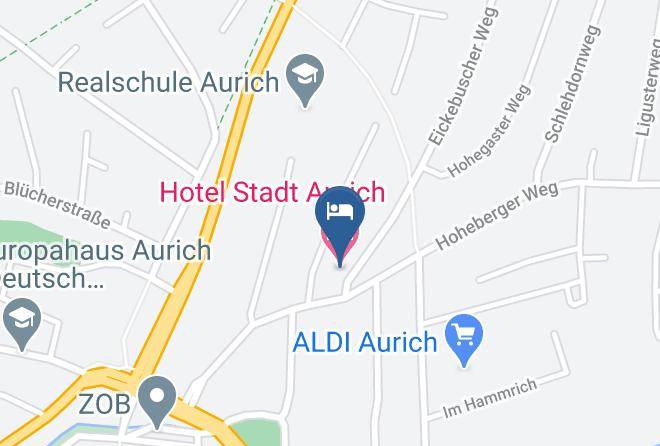 Aurich - Hotel Stadt Aurich Maps