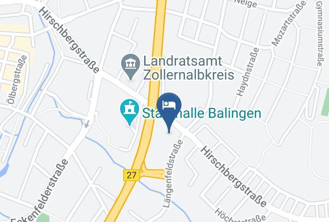 Hotel Stadt Balingen Map