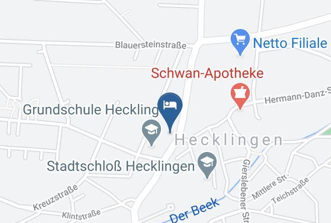 Hotel Stadt Bernburg Map