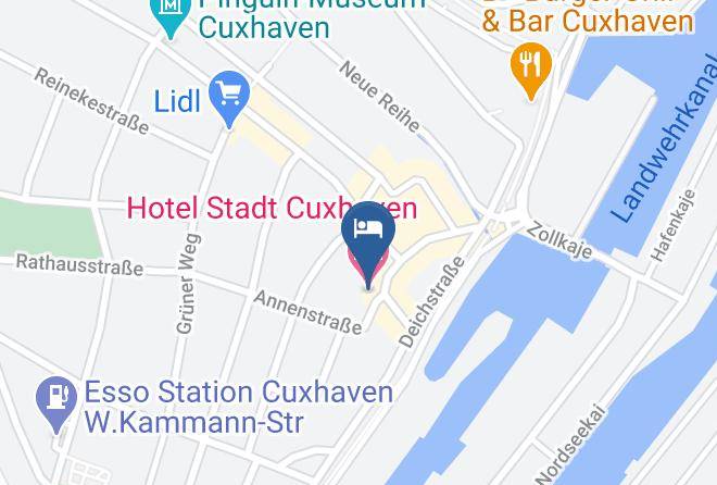 Cuxhaven - Hotel Stadt Cuxhaven Maps