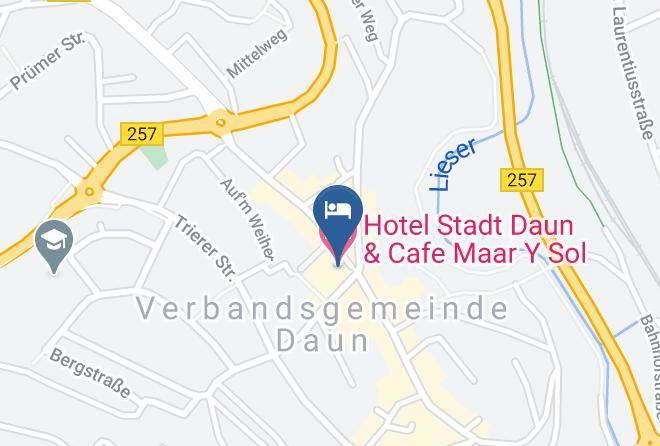 Vulkaneifel - Hotel Stadt Daun & Cafe Maar Y Sol Maps