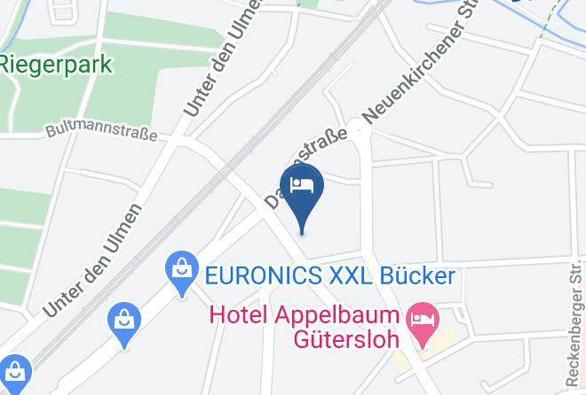 Gutersloh - Hotel Stadt Hamburg Maps