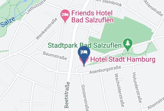 Hotel Stadt Hamburg Map
