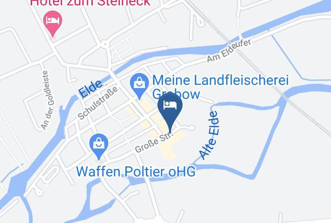 Ludwigslust Parchim - Hotel Stadt Hamburg Restaurant & Biergarten Maps