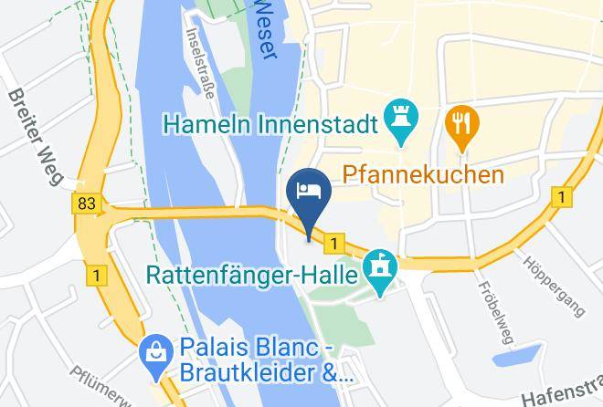 Hameln Pyrmont - Hotel Stadt Hameln Maps
