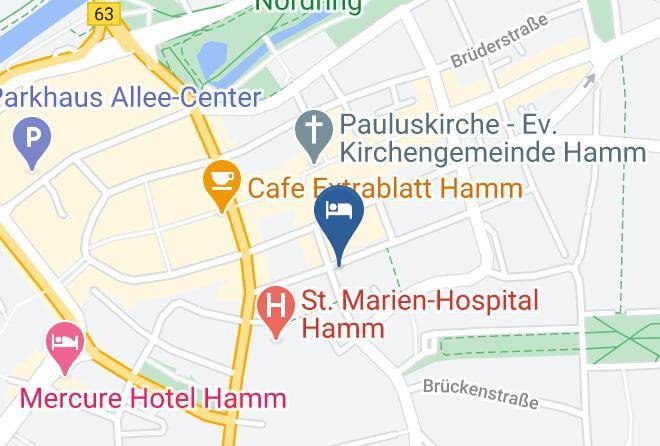 Hamm - Hotel Stadt Hamm Maps