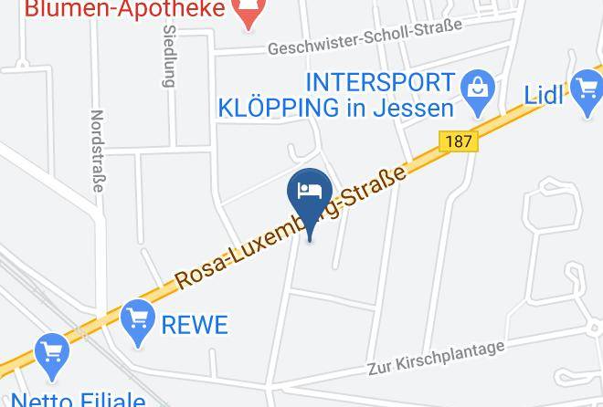 Hotel Stadt Jessen Map