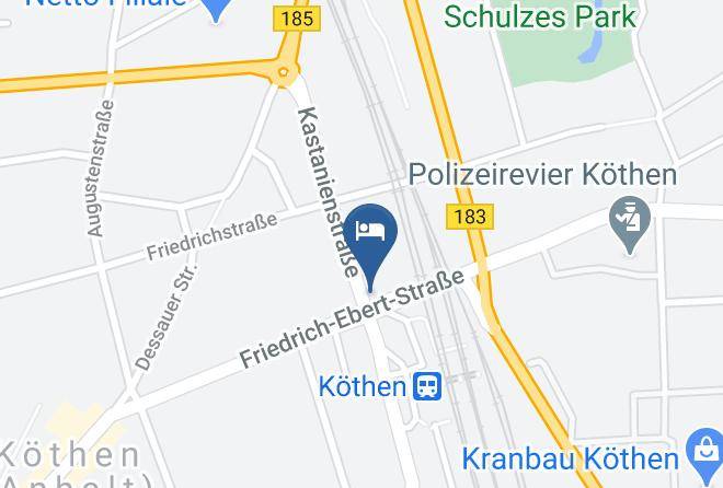 Hotel Stadt Kothen Map