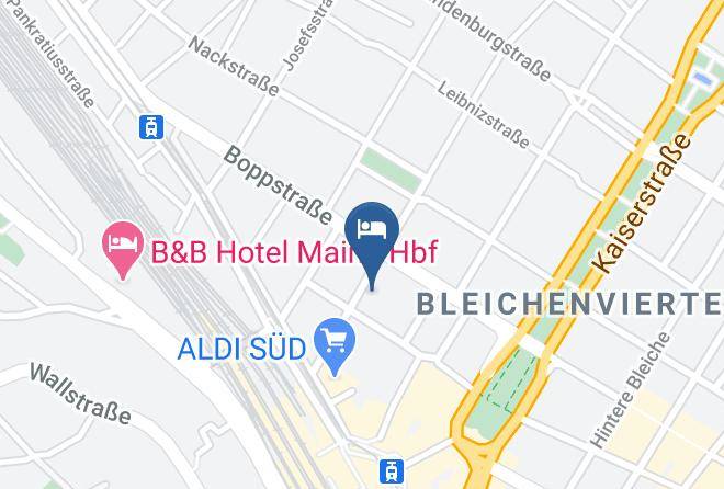 Mainz - Hotel Stadt Mainz Maps