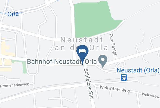 Saale Orla Kreis - Hotel Stadt Neustadt Maps