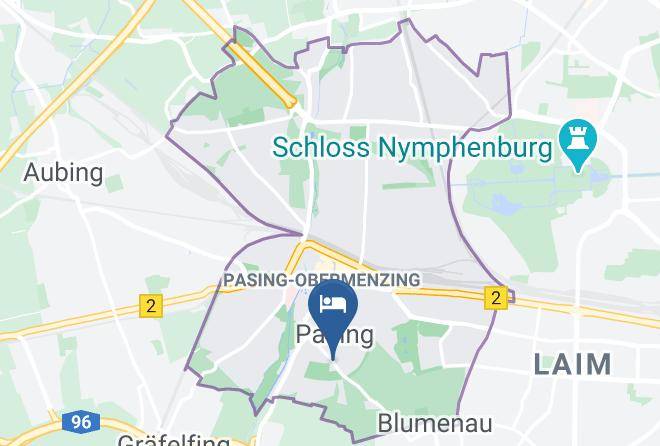 Munich District - Hotel Stadt Pasing Maps