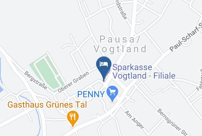 Vogtlandkreis - Hotel Stadt Pausa Maps