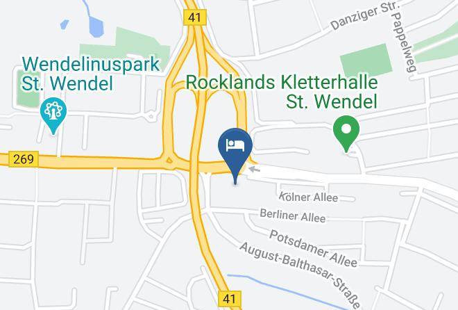 Sankt Wendel - Hotel Stadt St Wendel Maps