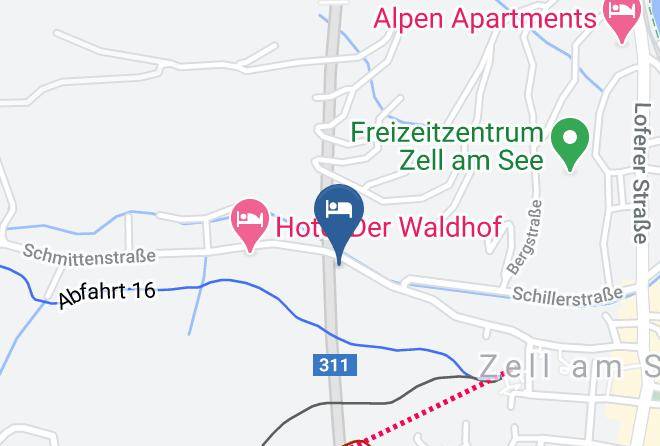 Zell Am See - Hotel Stadt Wien Zell Am See Maps
