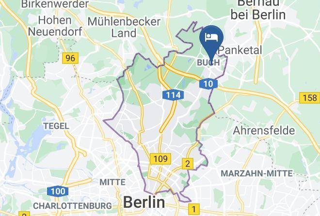 Stadt Berlin - Hotel Stadtgut Berlin Buch Maps