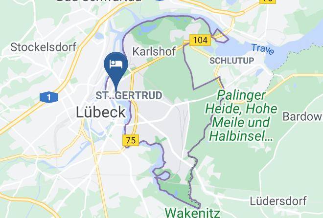 Lubeck - Hotel Stadtpark Lubeck Maps