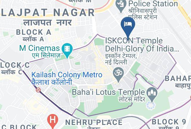 New Delhi - Hotel Stallions Maps