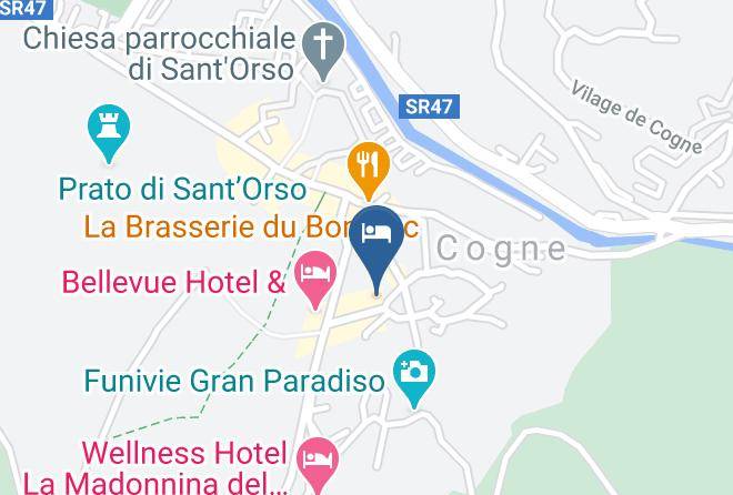 Aosta - Maison Stambecco Maps